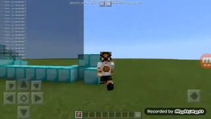 Как зделать так чтобы под тобой появлялись блоки, НАD ТОБОЙ