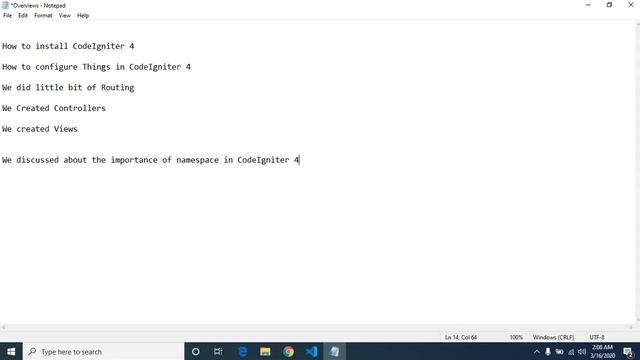 CodeIgniter 4 overview, CodeIgniter 4 Introduction in HD