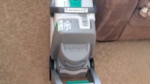 Bissell Big Green (first use)