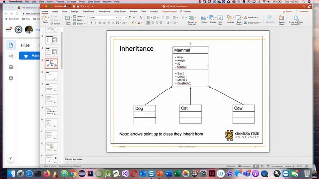 L07CSE1322S02 Inheritance and Abstract Class Discusse with Examples in Java and C# смотреть онлайн