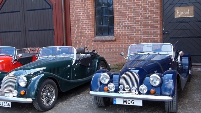 Morgan cars in Norway.Tyrigrava and Ramme gård, Hvitsten. смотреть онлайн