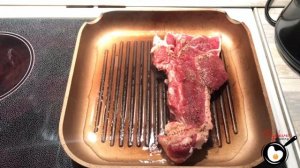 ГОВЯЖИЙ СТЕЙК НА КОСТИ С ОВОЩАМИ