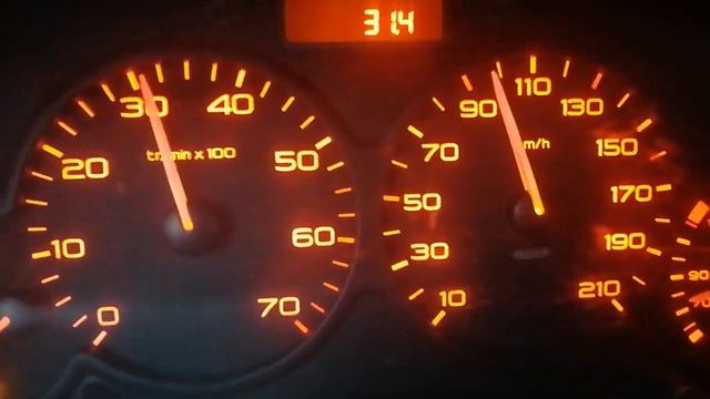 Пежо Партнёр М59, 1.4i, обороты двигателя смотреть онлайн