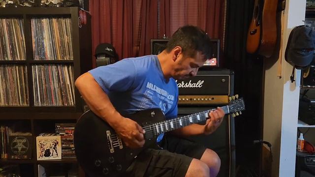 Demoing my 2011 Gibson Les Paul Studio through my EVH 5150 iii 6L6 смотреть онлайн