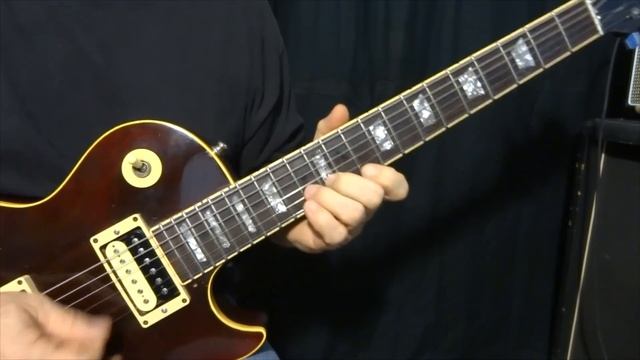how to play "Black Magic Woman" by Santana - guitar solos lesson смотреть онлайн