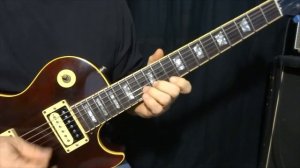 how to play "Black Magic Woman" by Santana - guitar solos lesson