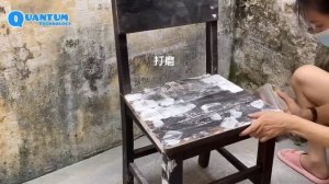 The girl who renovated the old house with her own hands made it clean and beautiful