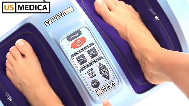 Роликовый массажер для ног US MEDICA Angel Feet смотреть онлайн