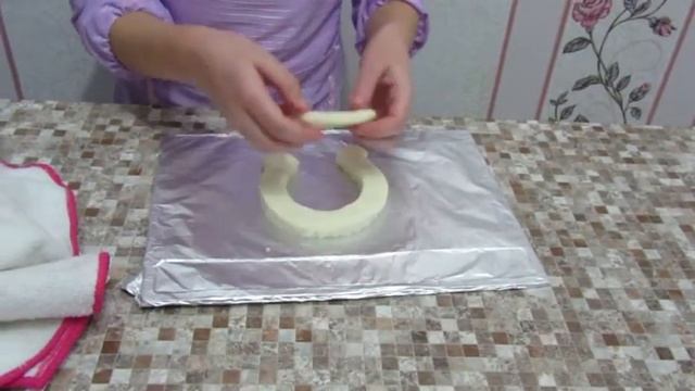 Мастер класс Золотая подковка из солёного теста смотреть онлайн