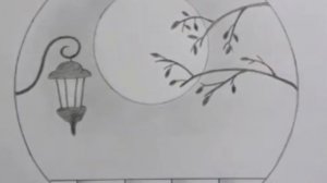 Title: circle scenery sketch #short#short