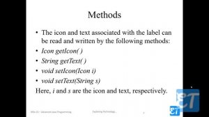 Swing Controls - Icons, Labels / In Malayalam / Java Programming / Exploring Technology...