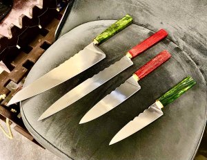 Монструозный комплект кухонных ножей!