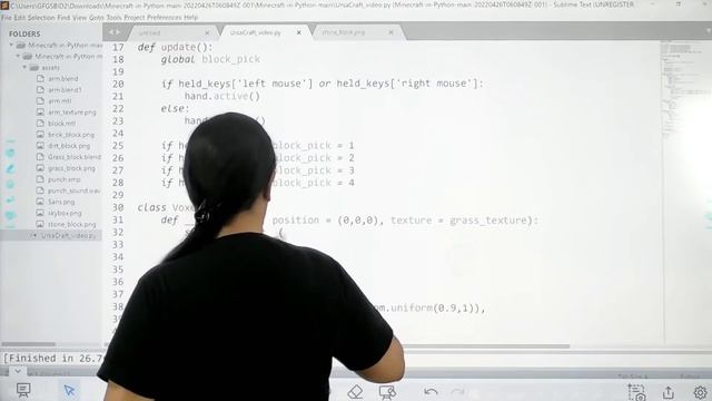 Ursina Projects : Minecraft | GeeksforGeeks School смотреть онлайн