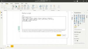 Python Scripting in Microsoft Power BI & Creating Reports