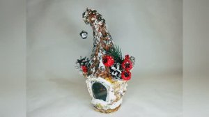 Домик из соленого теста "Домик Бременских музыкантов"