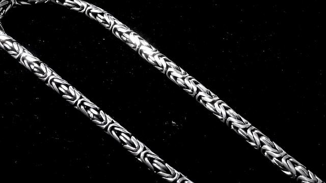 Самое красивое плетение серебряной цепи Лисий хвост смотреть онлайн