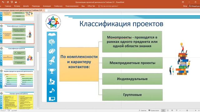 Основы проектной деятельности - Глебова Светлана Рудольфовна