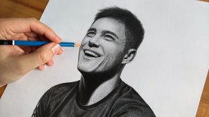 Никита Нагорный - Портрет карандашами. Олимпийский чемпион, чемпион мира по спортивной гимнастике.
