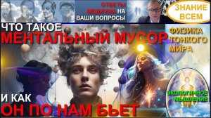МЕНТАЛЬНЫЙ МУСОР - КАК ОН ПО НАМ БЬЕТ. ЭКОЛОГИЧНОЕ МЫШЛЕНИЕ