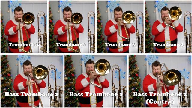 Jingle Bells - #24 - Trombone Christmas смотреть онлайн