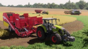 Farming Simulator 22 / Карта HORSCH AgroVation #15 Уборка картофеля Claas Axion 850 + Grimme