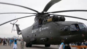 МАКС 2017. Подготовка вертолётов к полётам