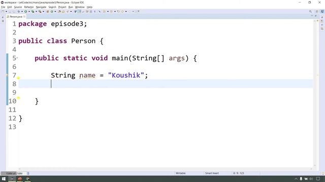 Data Types | Java Basic | Selenium தமிழ் | LetCode | Selenium Tamil Tutorial