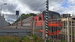 Электропоезд ЭД4М Рейс Санкт-Петербург - Выборг. Делает остановку на о.п. Удельная!
