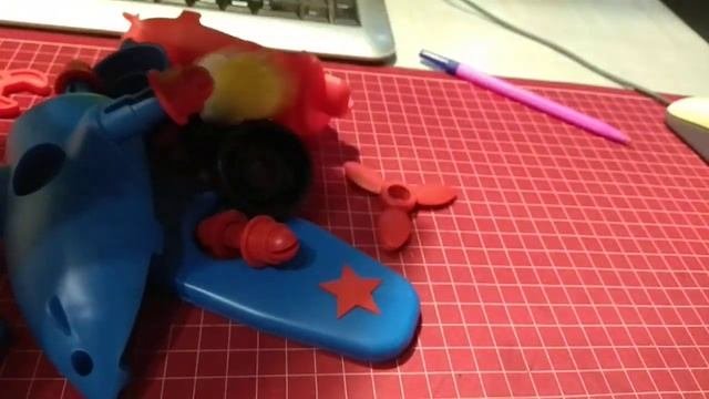 Самолёт конструктор для детей из СССР