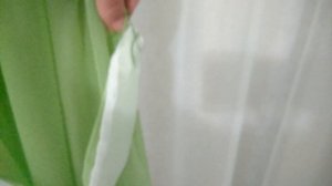 Шторы из вуали двух цветов своими руками, дёшево и сердито.