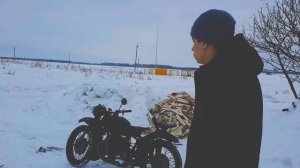 тест мотоцикла к 750 м