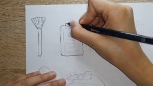 РИСУЕМ КОСМЕТИКУ ДЛЯ БУМАЖНОЙ УТОЧКИ ЛАЛАФАНФАН//ПОЭТАПНЫЙ ТУТОРИАЛ?//#лалафанфан #бумажнаякосметик