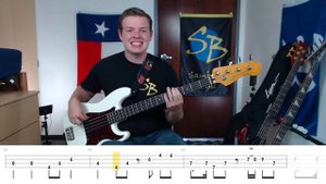 Sunny - Boney M. (Bass ONLY Cover with Tabs)