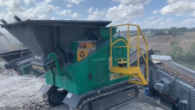 Мобильный грохот Kompatto 221 (НОВАЯ МОДЕЛЬ) / new model of mobile screener