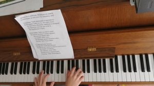 Владыка в небесах, Владыка на земле - христианская песня на жатву | пианино