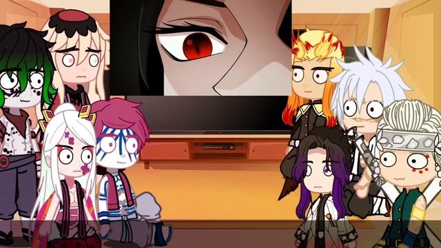 Hashiras & Uppermoons react funny animation |•| kny|•| 1/6|•| •Read disc• смотреть онлайн