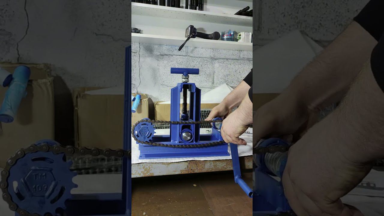 Трубогиб профилегиб цепной сборка своими руками смотреть онлайн