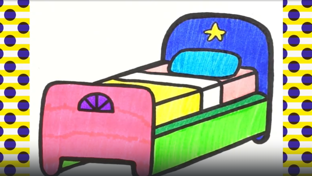 Как нарисовать Детскую кроватку смотреть онлайн