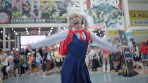 Shukusei Loli God Requiem Shigure Ui Cosplayer hamu Dance Performance in Anime Expo 2024