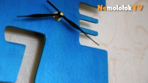 41. Часы цвета морской волны с перламутром своими руками на PlayMat