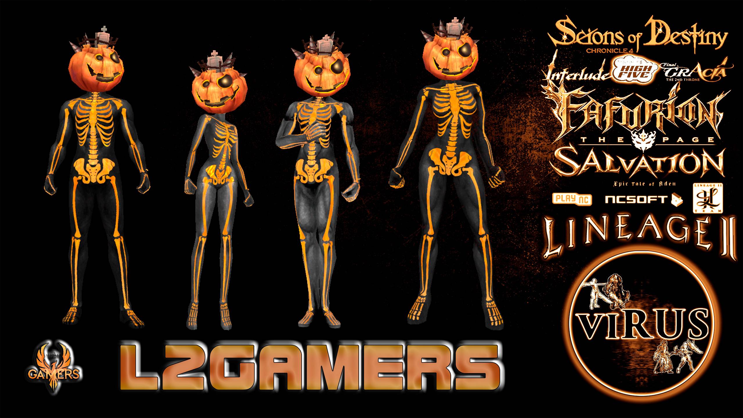 Suit for the www.L2Gamers.Cl server. Lineage II-Interlude ◄√i®uS►