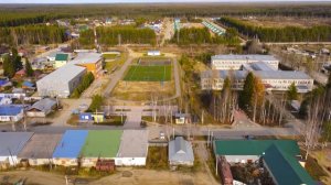 п. Алябьевский ХМАО октябрь 2022