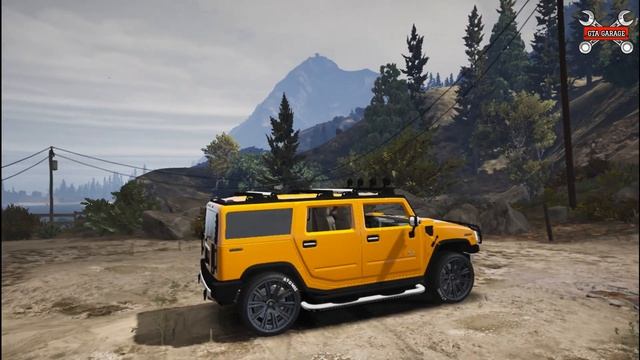 HUMMER H2 GTA 5 | GTA 5 SUV | OFFROAD | REAL LIFE MODS | 4K