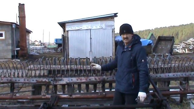 Обзор модифицированных поперечных граблей для сена на трактор Т16МГ или на Т40АМ , а так же на Т25 смотреть онлайн