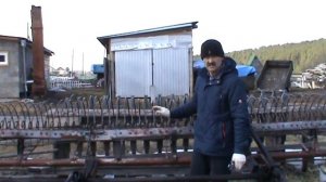 Обзор модифицированных поперечных граблей для сена на трактор  Т16МГ или на Т40АМ , а так же на Т25