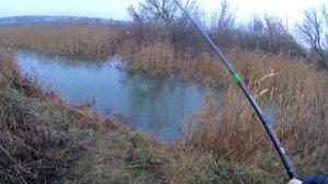 Ловля щуки в декабре на спиннинг ,открываю новые рыболовные локации.