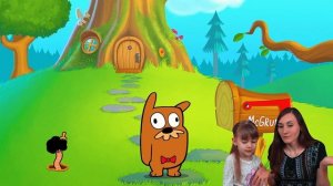 Диана Супер плей злит  бобра в игре Do not disturb 2  Grumpy's mailbox. Смешные реакции!