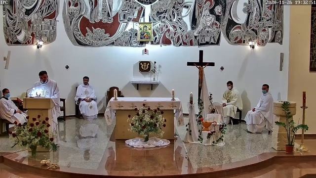 26 ноября Месса с посвящением Атырауской Апостольской Администратуры Непорочному Сердцу Марии смотреть онлайн