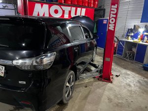 Замена масла в вариаторе Toyota Wish Aisin k311