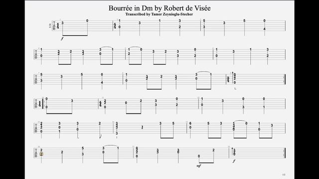 Bourrée in Dm by Robert Viséé смотреть онлайн
